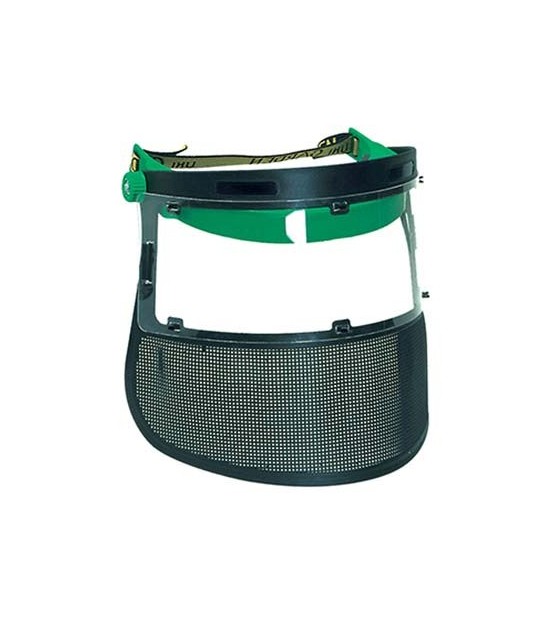 Visiera Rete Nylon E Policarbonato Dual