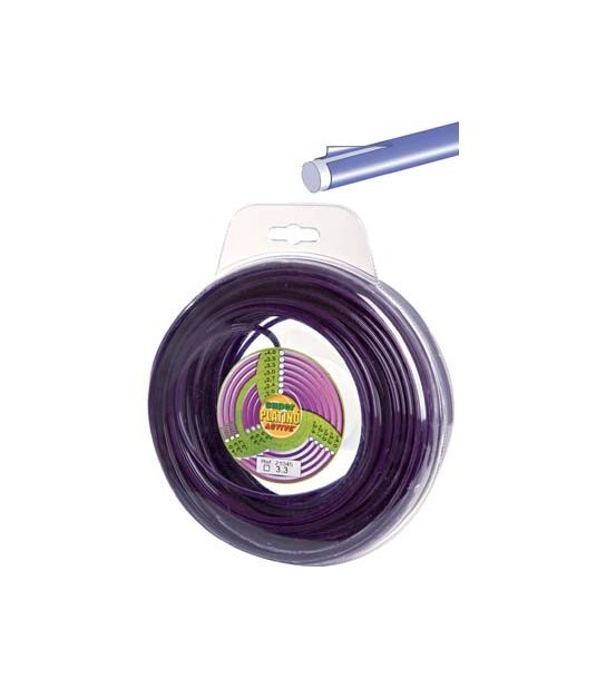 Active Filo X Decespugliatore Platino T300 Tondo Active Mm 3,0 Mt 67