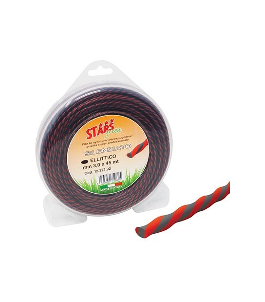 Stars Filo X Decespugliatore Silenziato Stars Mm 3,0 Mt 45