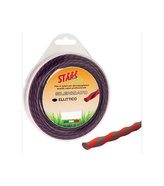 Stars Filo X Decespugliatore Silenziato Stars Mm 4,0 Mt 25