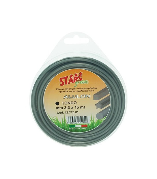 Stars Filo X Decespugliatore Tondo Alulon Stars Mm 3,3 Mt 15