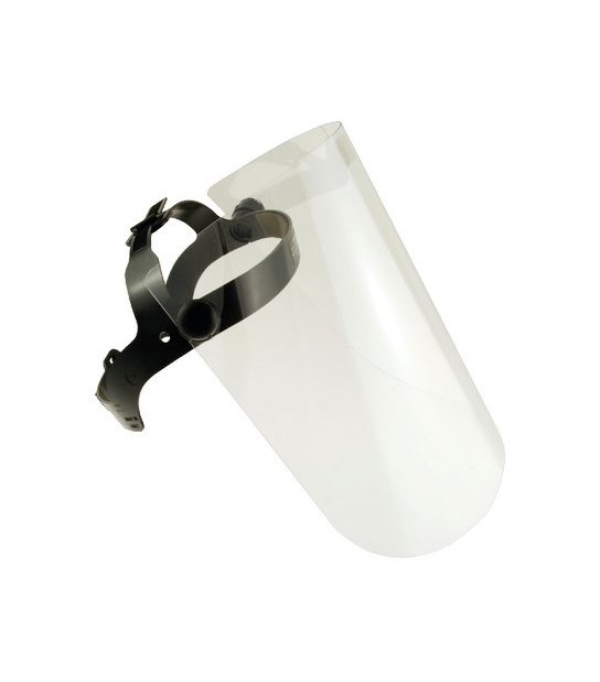 Visiera Policarbonato Fast Light H.Cm 30 + Reggicapo