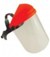 Visiera Policarbonato Fast Pro H.Cm 30 + Reggicapo + Coprifronte