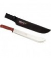 Falci Roncola Machete Falci Acciaio Laminato/Legno Cm 50 + Custodia
