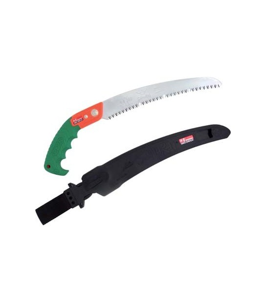 Samurai Sega Potatura Lama Curva Pistola Gkc Samurai Gkc-240-Lh Cm 24/Mm 4 + Fondina