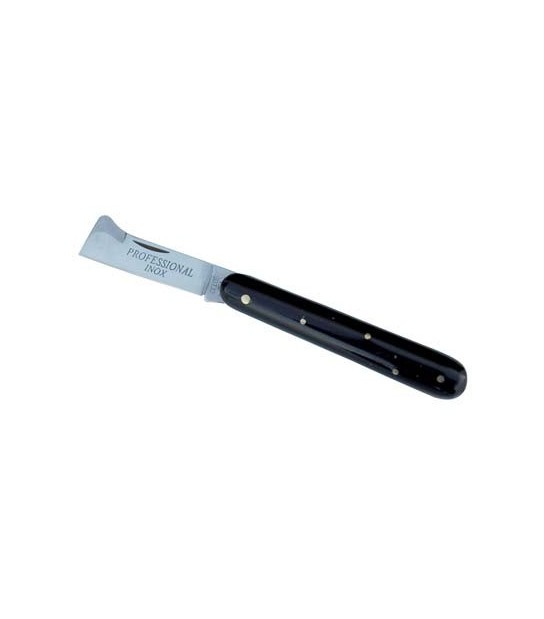 Deluca Coltello Serramanico Innesto 326 Inox/Plt Cm 17
