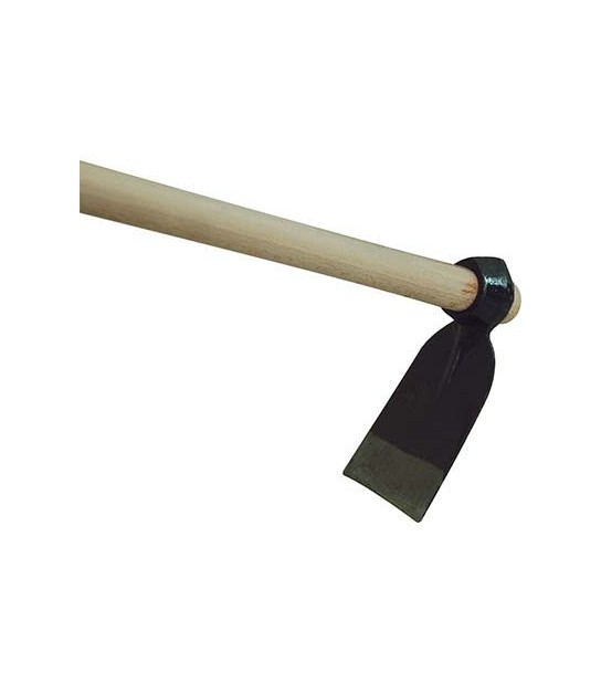 Orsatti Zappa Occhio Tondo 016 + Manico Orsatti Acciaio Forgiato/Faggio Gr 400 Mm 75X125 H.Cm 130