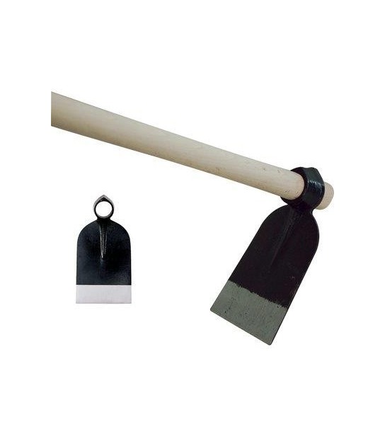 Orsatti Zappa Occhio Tondo 015 + Manico Orsatti Acciaio Forgiat/Faggio Gr 1000 Mm 140X205 H.Cm 130