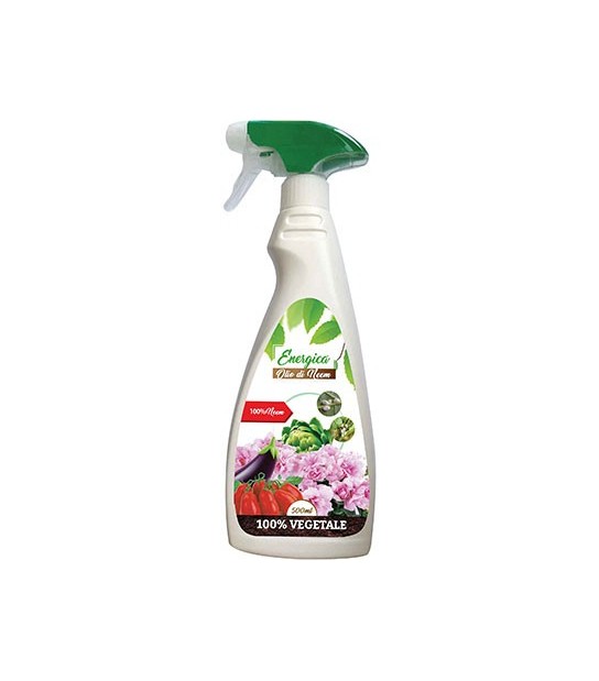 Energica Insetticida Olio Neem Spray Energica Gr 500