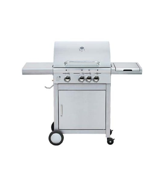 Domus Barbecue Gas Polka 3+1 Domus Fuochi 3+1 Cm 134X54 H.Cm 115