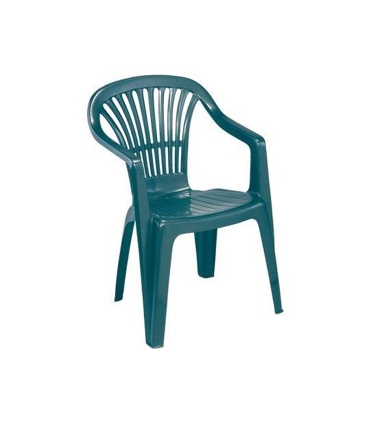 Progarden Sedia Scilla + Braccioli Progarden Pp Verde Cm 54X53 H.Cm 80