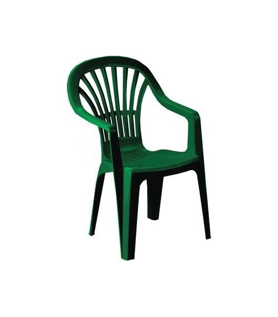 Progarden Sedia Zena + Braccioli Progarden Pp Verde Cm 55X56 H.Cm 90