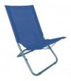 Domus Spiaggina Sunny Domus Acciaio/Poly Blu Cm 42X63 H.Cm 75