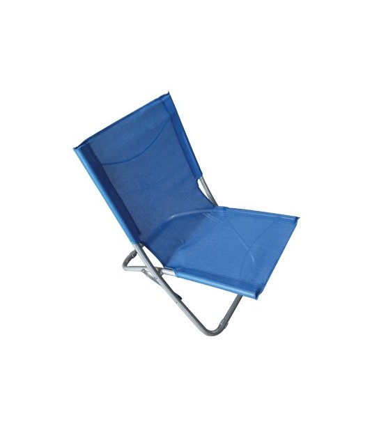 Domus Spiaggina Easy Domus Acciaio/Text Verde-Blu Cm 48X62 H.Cm 64