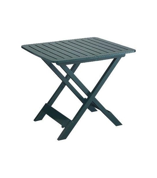 Progarden Tavolo Tevere Progarden Pp Verde Cm 80X72 H.Cm 70