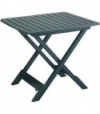 Progarden Tavolo Tevere Progarden Pp Verde Cm 80X72 H.Cm 70
