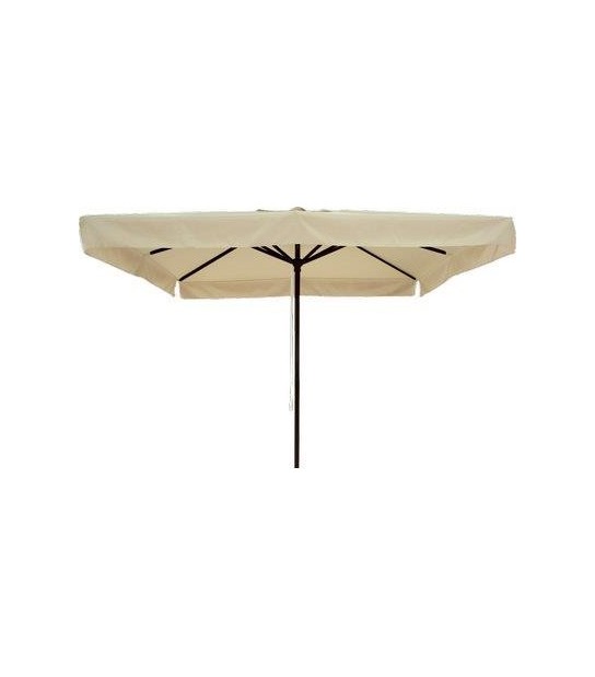 Domus Ombrellone Palo Centrale Classic Domus Alluminio/Poly Ecru Mm 48 Mt 3X3