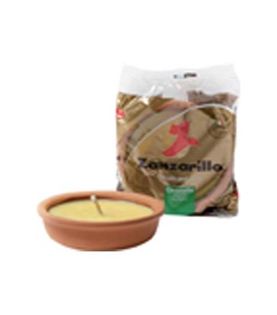Fiaccola Terracotta Zanzarillo Citronella Cm 11 H.Mm 30