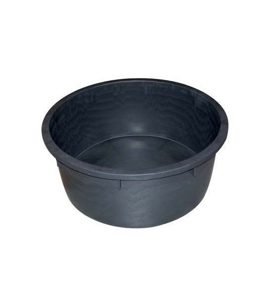 Stefanplast Mastellone Tondo Nero Stefanplast Ldpe Lt 350 Cm 90 H.Cm 73