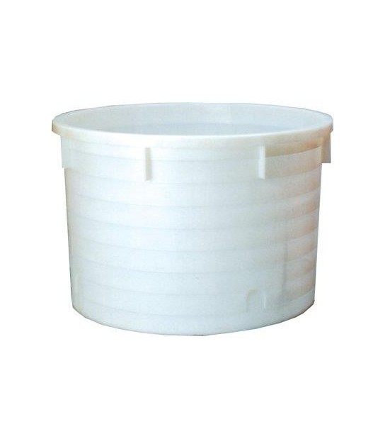 Ics Mastellone Tondo Bianco Ics Ldpe Lt 500 Cm 104 H.Cm 82