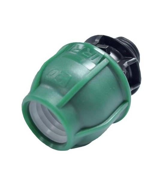 Manicotto A Compressione Filetto Maschio Pn10 Mm 20X1/2M