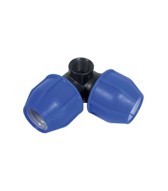 Gomito A Compressione Pop-Up Filetto Femmina Pn16 Mm 25X25X1/2F