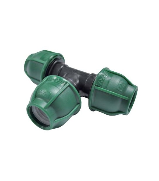 Tee A Compressione Pn10 Mm 20X20X20