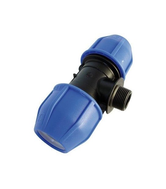 Tee A Compressione Filetto Maschio Pn16 Mm 32X1"M