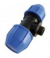 Tee A Compressione Filetto Maschio Pn16 Mm 32X1"M
