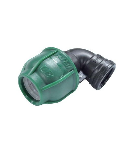 Gomito A Compressione Filetto Femmina Pn10 Mm 20X1/2F