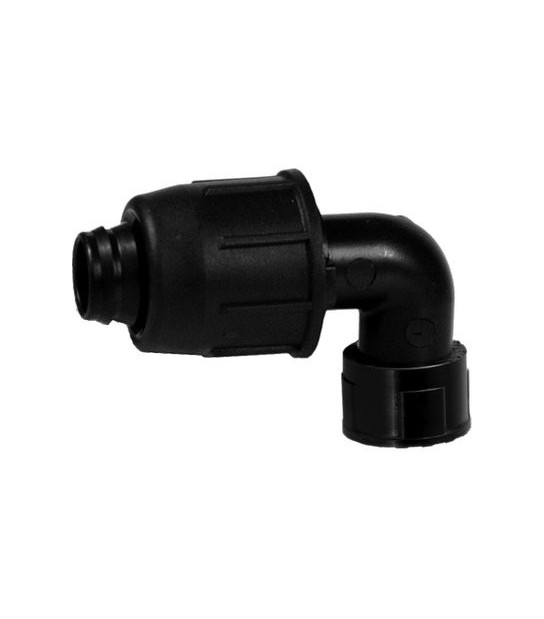 Gomito A Compressione Filetto Femmina Pn4 Mm 16X1/2F