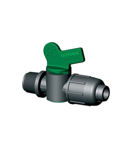 Irritec Valvola Stringitubo Pn Filetto Maschio Irritec Mm 16X1/2