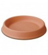 Di Martino Sottovaso Tondo Pottery Collection Gdm Resina Terracotta Cm 50,5 H.Cm 5,8 X Vaso Cm 60
