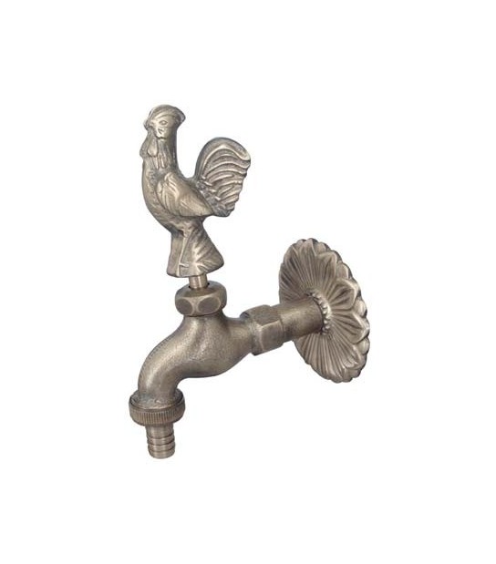 Stars Rubinetto Artistico A Vite Gallo Brass Stars Ottone 1/2M Mm 25