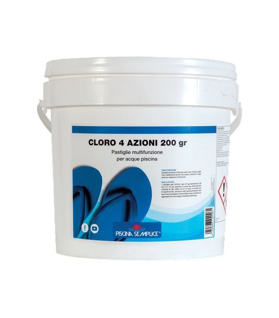 Lapi Multiazione X Piscina Pastiglie Lapi Kg 5:25Xgr 200