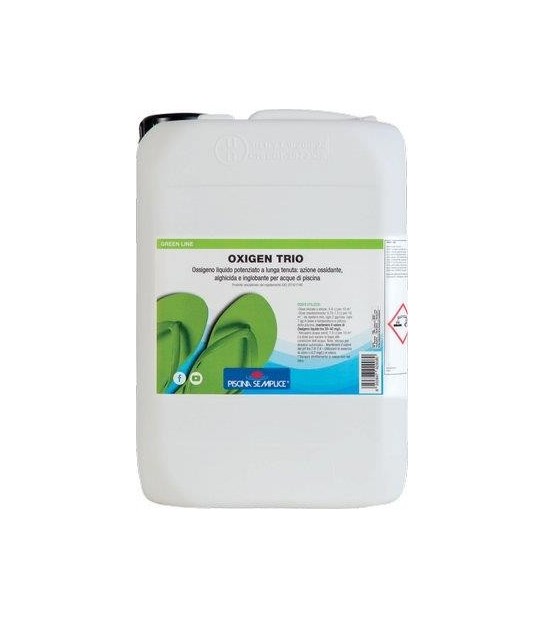 Lapi Ossigeno Attivo Trio X Piscina Lapi Liquido Kg 10