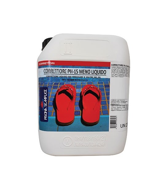 Lapi Regolatore Ph Meno 15% X Piscina Lapi Liquido Lt 5