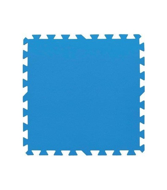 Bestway Tappeto Piscina 58220 Bestway Blu Cm 50X50 H.Mm 4 Cf:Pz 9