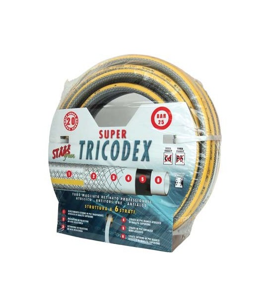 Stars Tubo Irrigazione Magliato Super Tricodex Stars Mm 15 5/8 Mt 15