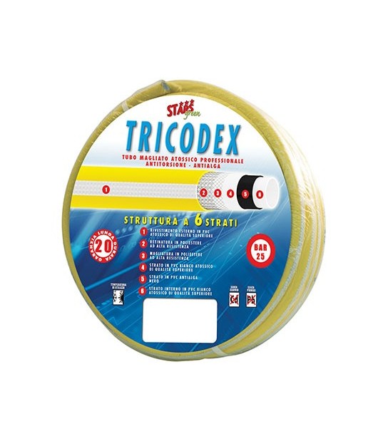 Stars Tubo Irrigazione Magliato Tricodex Stars Mm 19 3/4 Mt 25