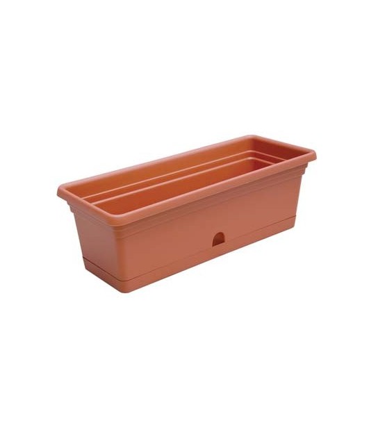 Ics Cassetta + Riserva Melissa Ics Pp Terracotta Cm 50X20 H.Cm 16