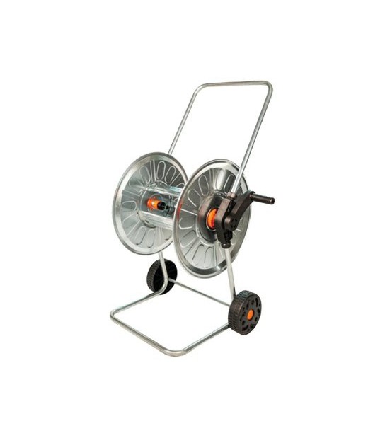 Agrati Avvolgitubo Irrigazione Carrellato Agrati Acciaio Zincato Ruote Plt X Tubo 1/2 Mt 80