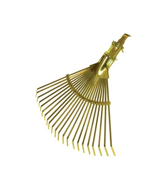 Stars Scopa Giardino A Ventaglio A Morsetto Atena Stars Acciaio Zinc Cm 29/48X41,5 O.Mm 26