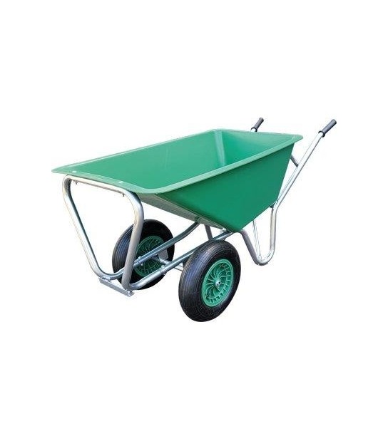 Stars Carriola Big-Two Prof Stars Tel. Galvanizzato Vasca Ppl Lt 130 Ruota Mm 390X90