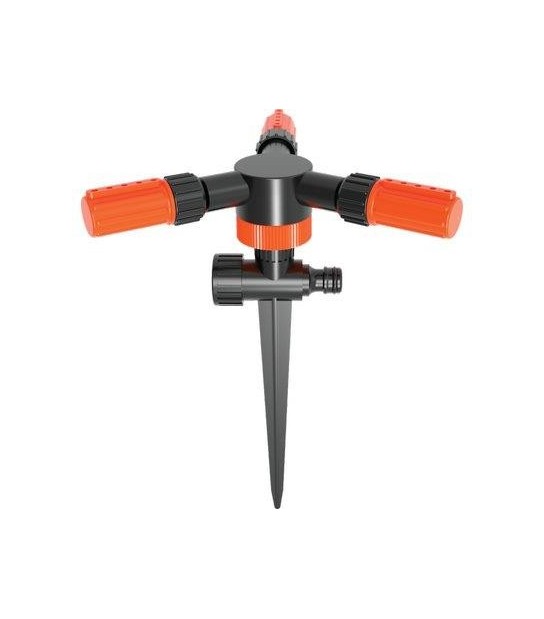 Stars Irrigatore 3 Bracci Evo Su Puntale Stars Innesto Rapido Passante Self