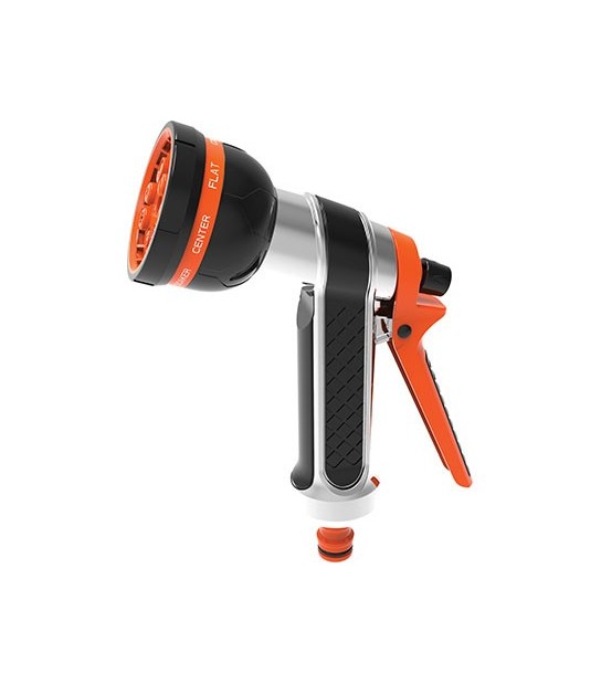 Stars Idropistola Multifunzione Silver Stars Innesto Rapido Corpo Alluminio/Grip Self