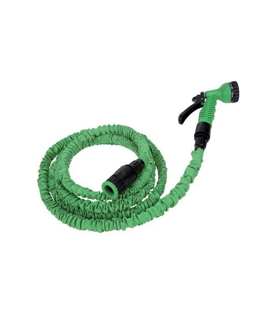 Stars Tubo Irrigazione Estensibile In Kit Stars Mt 5,0/15,0 +Raccordi+Idropistola