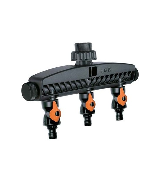 G.F. Presa A Rubinetto + 3 Innesti Rapidi Gf 3/4F Self 8000-5072
