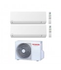 Toshiba Shorai Edge R32 Climatizzatore a parete Dual Split Inverter 10.000 + 10.000 btu/h