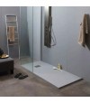 Piatto doccia Ardesia Matt 100 x 80 x 3 cm Bianco